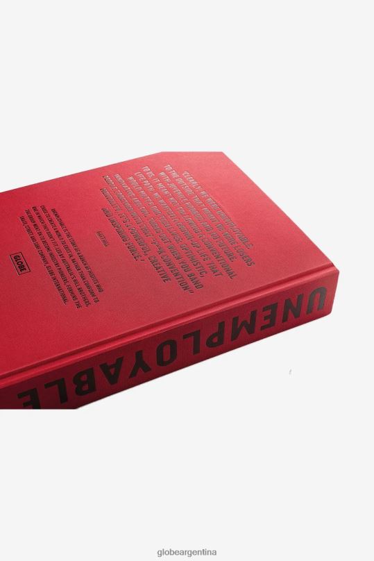 desempleado: 30 años de hardcore, skate y street versión 2 roja Globe Brand accesorios 4HL02Y358