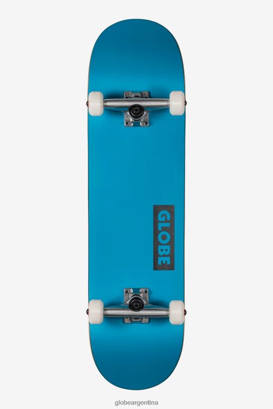 Goodstock 8.375" completo azul neón Globe Brand patinetas 4HL02Y208