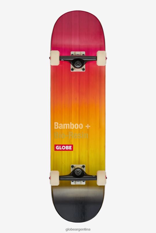 barra g3 8,25" completa bambú/rosa negro desvanecido Globe Brand patinetas 4HL02Y170