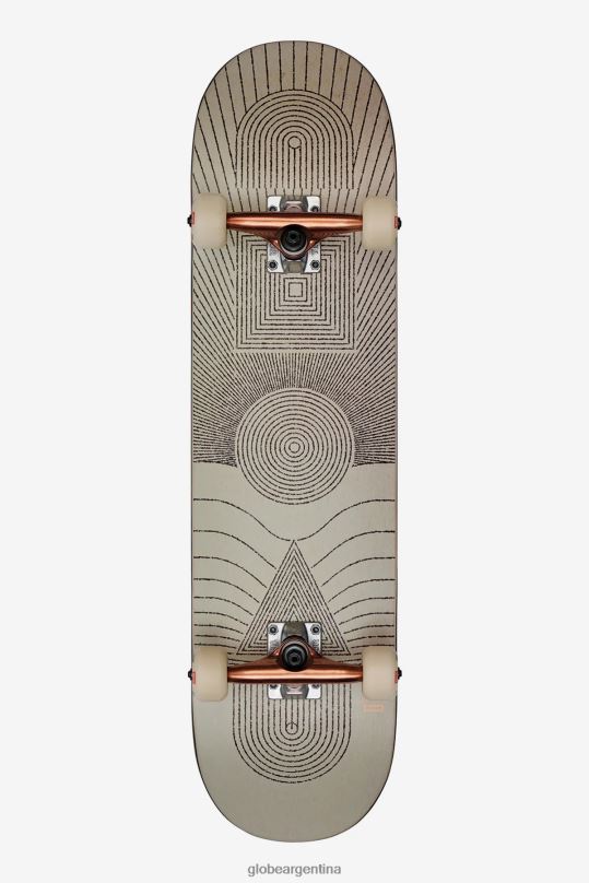 g2 muy divertido, ¡guau! 8.0" completo pila de formas Globe Brand patinetas 4HL02Y206