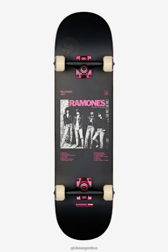 g2 ramones 8.0" completo cohete a rusia Globe Brand patinetas 4HL02Y198