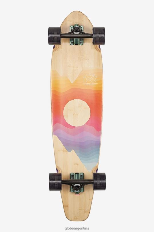 longboard arcadia 36" bambú/montañas Globe Brand patinetas 4HL02Y154