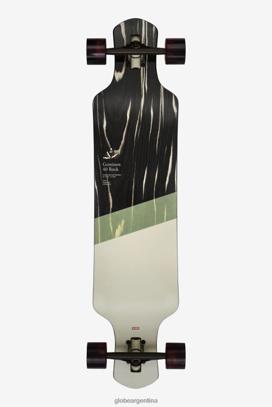 longboard geminon rock 40" macasar negro/epítome Globe Brand patinetas 4HL02Y139