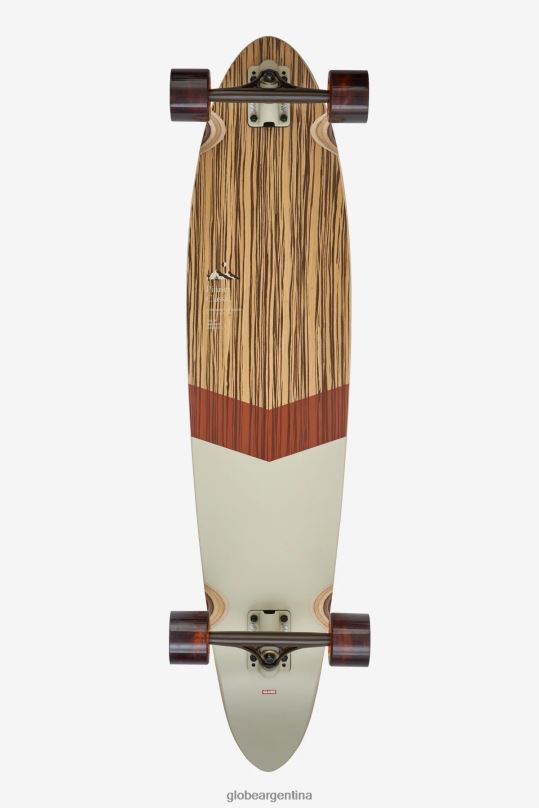 longboard pinner clásico de 40" madera de zebrano/epítome Globe Brand patinetas 4HL02Y138