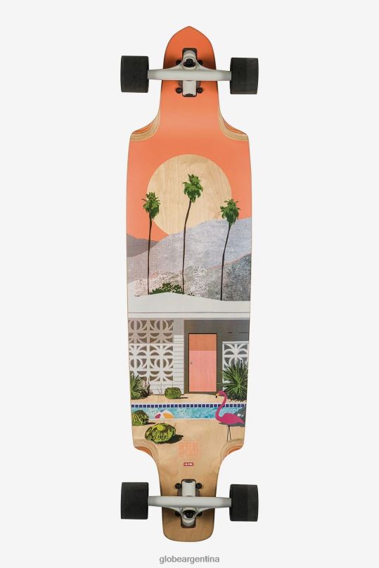 longboard punta de lanza de 40" motel Globe Brand patinetas 4HL02Y149