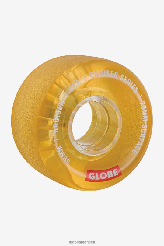 rueda bruiser cruiser 58mm miel clara Globe Brand patinetas 4HL02Y245