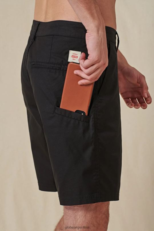 cualquier desgaste corto negro Globe Brand ropa 4HL02Y352