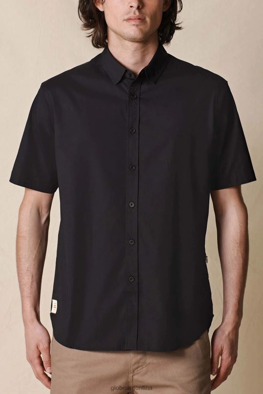 camisa fundación s/s negro Globe Brand ropa 4HL02Y314