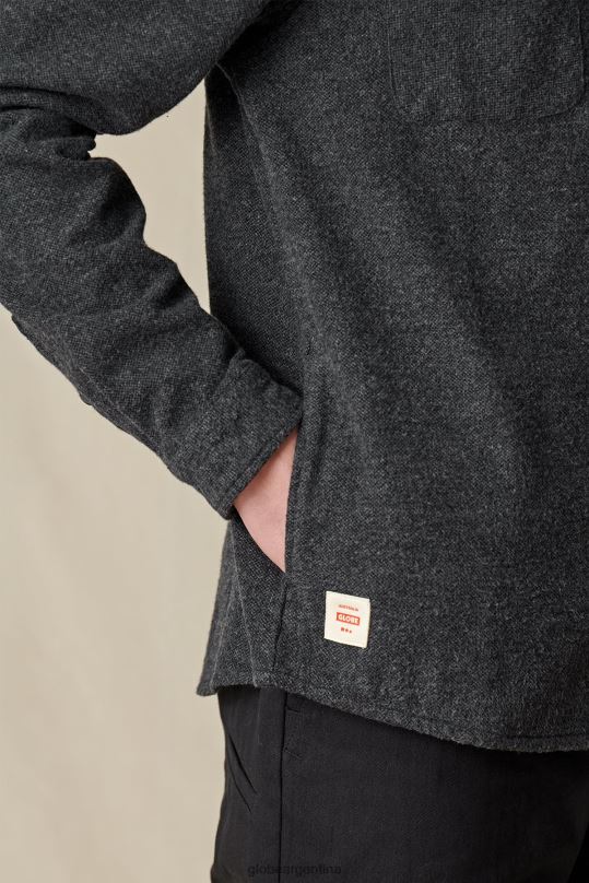 chaqueta de vagabundo carbón Globe Brand ropa 4HL02Y320