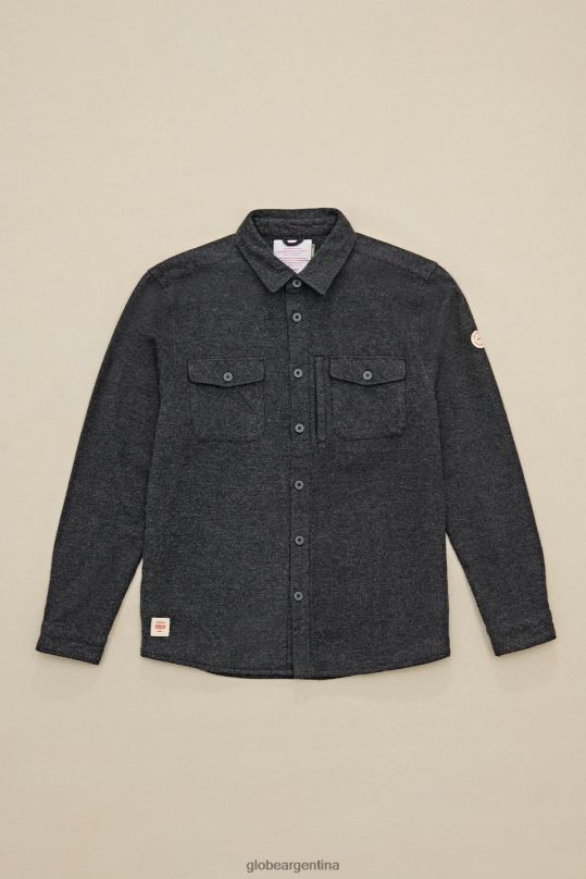 chaqueta de vagabundo carbón Globe Brand ropa 4HL02Y320