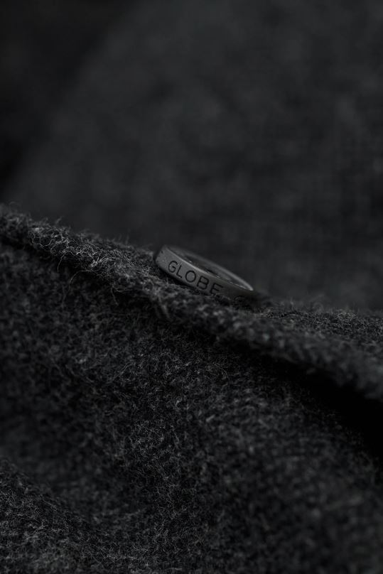 chaqueta de vagabundo carbón Globe Brand ropa 4HL02Y320