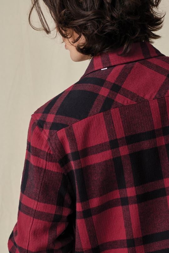 chaqueta de vagabundo ruibarbo Globe Brand ropa 4HL02Y315