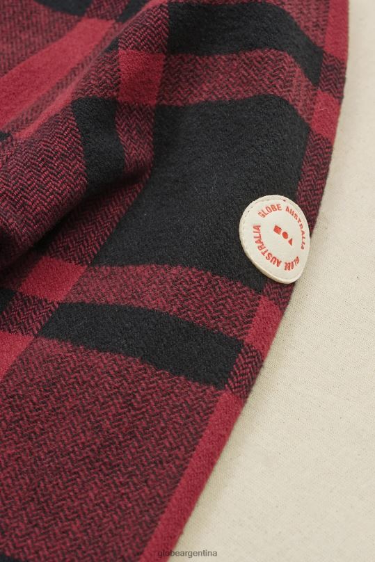 chaqueta de vagabundo ruibarbo Globe Brand ropa 4HL02Y315