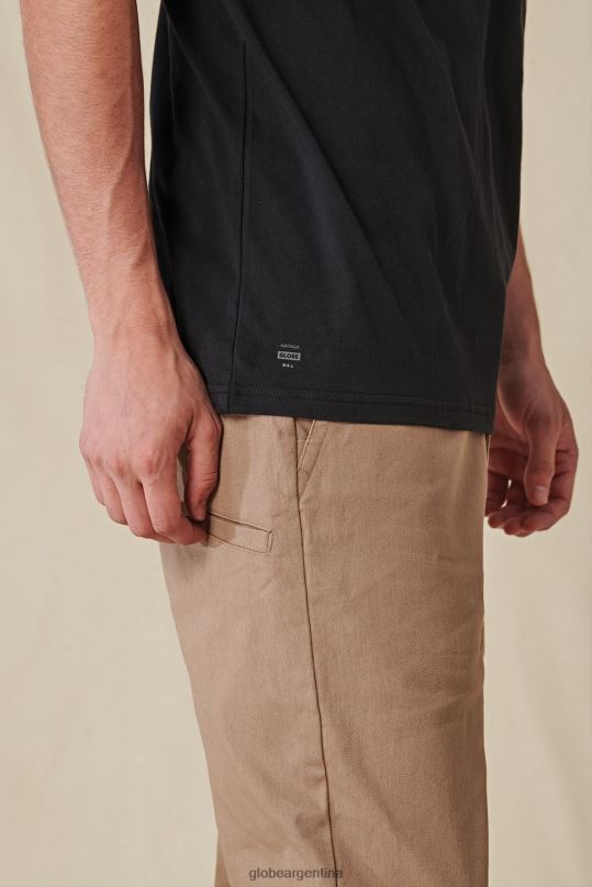 abajo debajo de la camiseta negro Globe Brand ropa 4HL02Y295