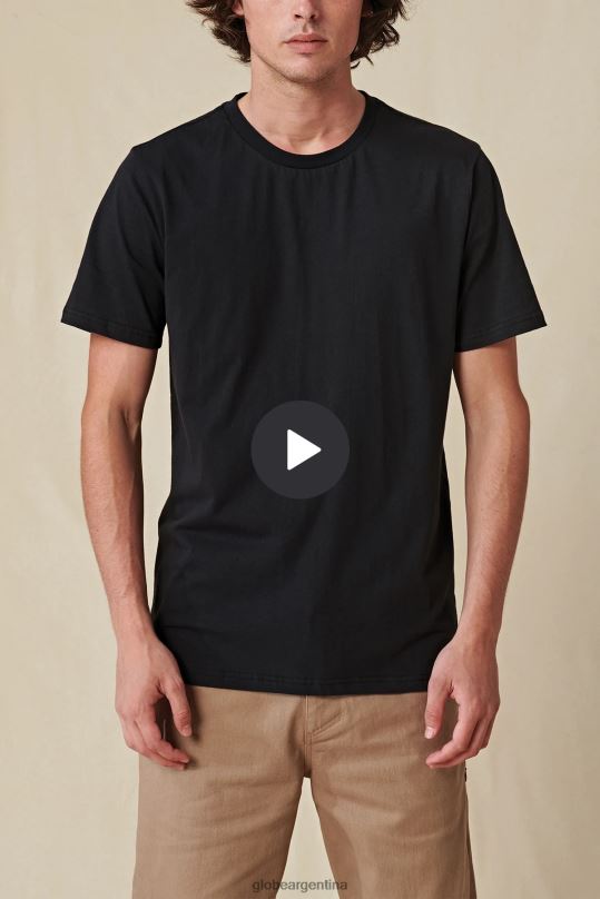 abajo debajo de la camiseta negro Globe Brand ropa 4HL02Y295