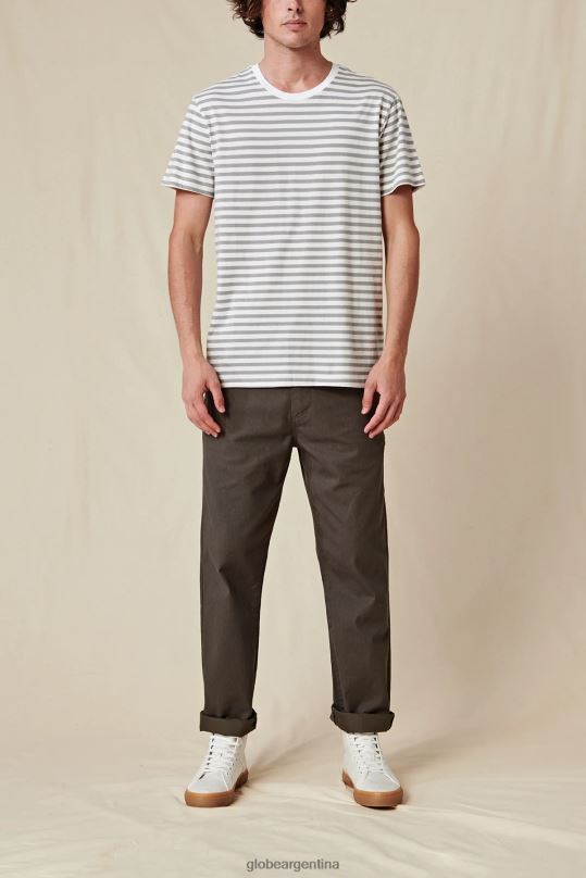 camiseta a rayas horizonte blanco Globe Brand ropa 4HL02Y292