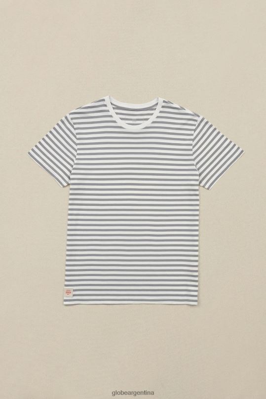 camiseta a rayas horizonte blanco Globe Brand ropa 4HL02Y292