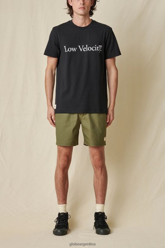 camiseta lv negro Globe Brand ropa 4HL02Y301
