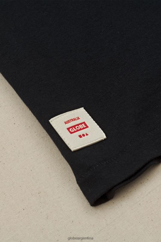 camiseta viva de baja velocidad negro Globe Brand ropa 4HL02Y291