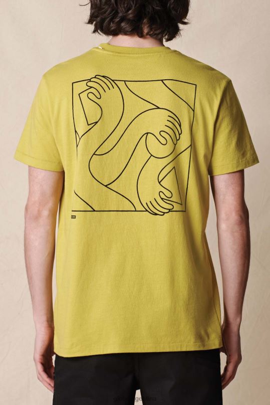 pilas en tee cal ácida Globe Brand ropa 4HL02Y305