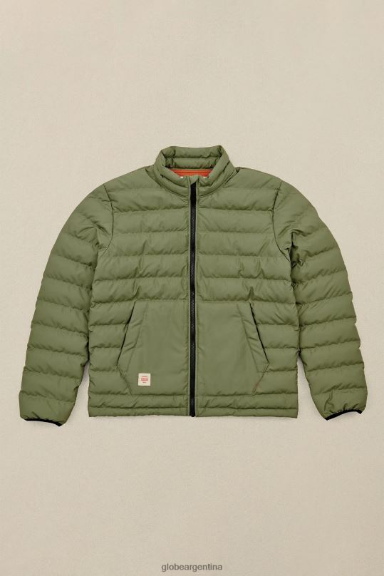 chaqueta de plumas de primera calidad aceituna Globe Brand ropa 4HL02Y336