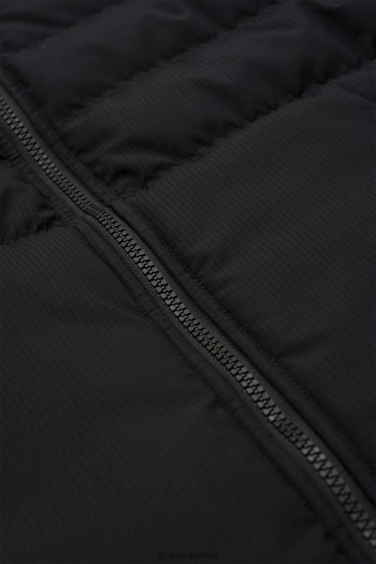 chaqueta de plumas de primera calidad negro Globe Brand ropa 4HL02Y337