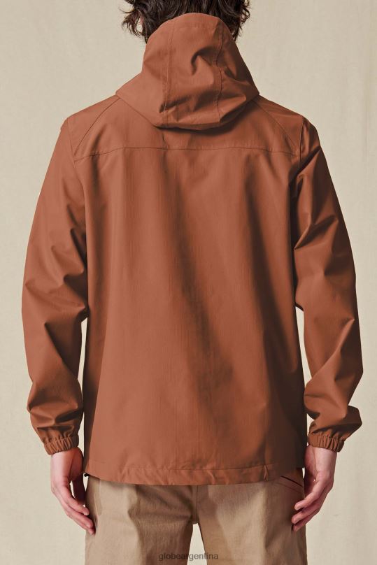 chaqueta de spray rompedor nuez oscura Globe Brand ropa 4HL02Y335