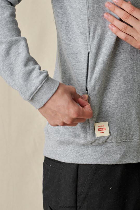 tripulación viajera marga gris Globe Brand ropa 4HL02Y326