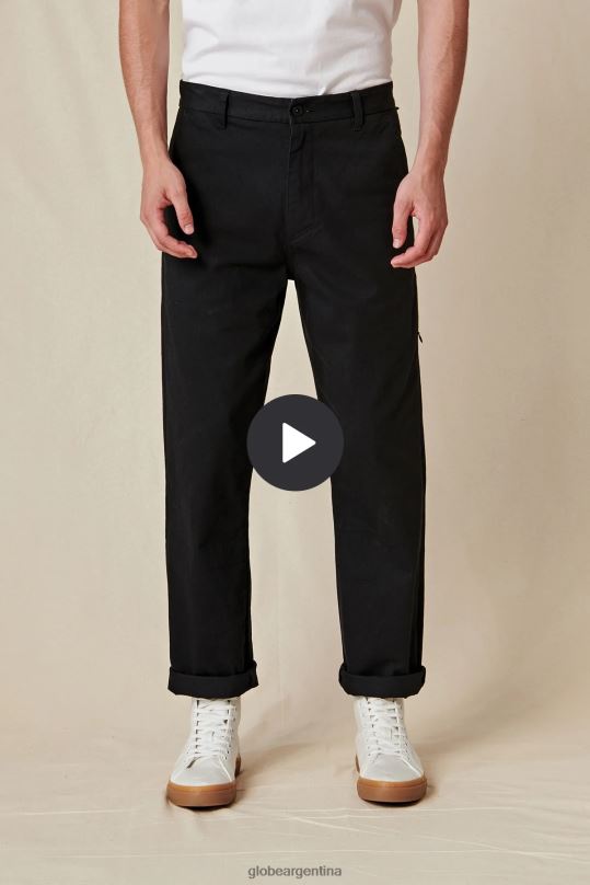 pantalón de base negro Globe Brand ropa 4HL02Y341