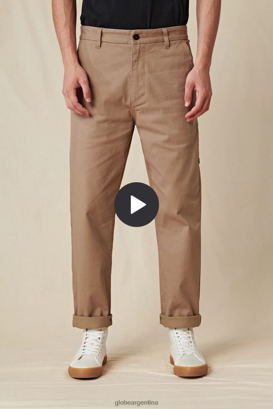 pantalón de base piedra Globe Brand ropa 4HL02Y343