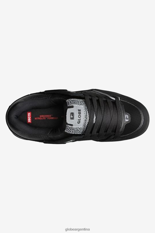 fusión punteado negro/gris Globe Brand zapatos 4HL02Y66