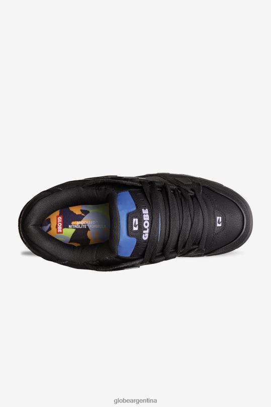 sable negro/lila/mosaico Globe Brand zapatos 4HL02Y79